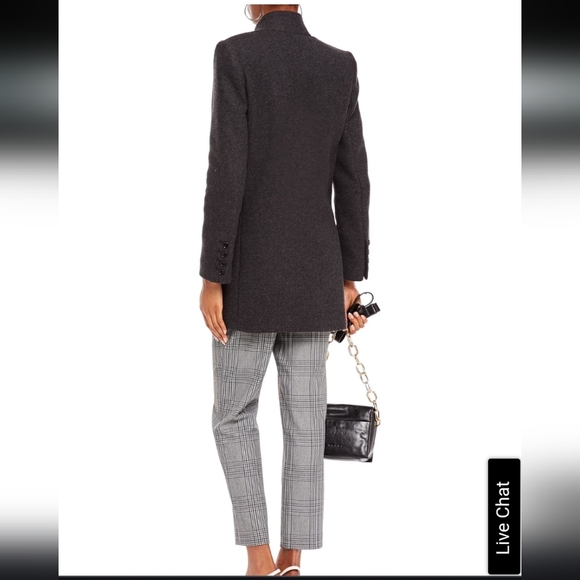 Iro Gray Wool Blazer Size 34 -Xsm - Picture 3 of 10